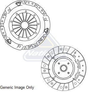 National clutch kit fits - national,