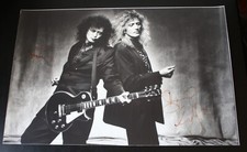 Jimmy Page and David Coverdale