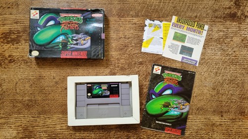 Snes super nintendo tmnt - nintendo,