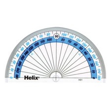 Helix h01040 protractor 180 - h01040,
