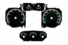 Ford Focus RS Mk2 Plain Dial Cards 8 Colours Gauges