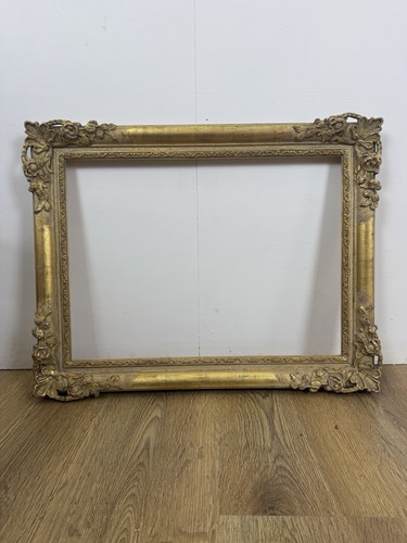 Gilt gesso picture - gilt, frame