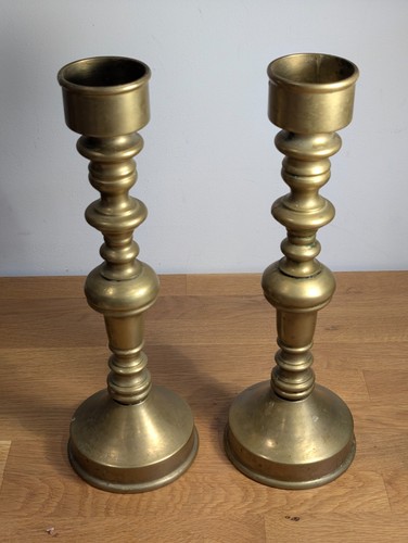 Pair vintage brass - pair,
