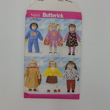 Vintage Butterick 18” Doll