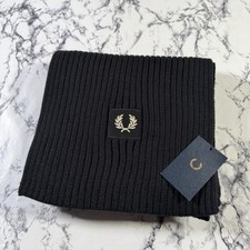 FRED PERRY Mens Black Cotton
