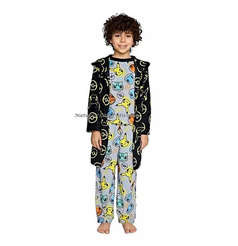 Pokemon boys robe pajamas - robe,