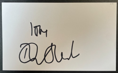Tommy steele signed - steele, autograph