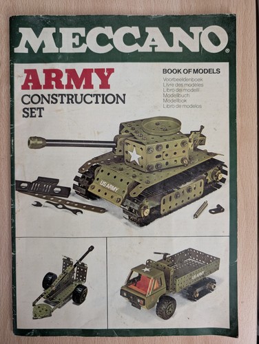 Vintage 1978 meccano army - meccano, ‘army