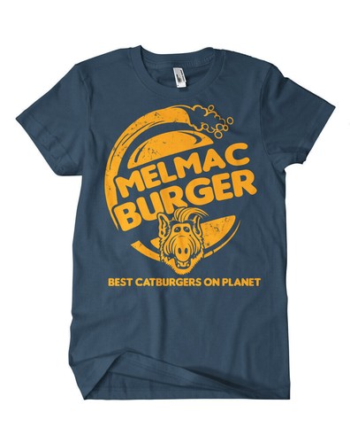 Melmac burger shirt denim - melmac,