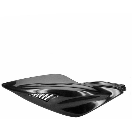 Right rear side panel black - side,