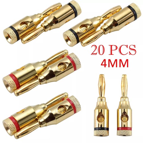 20pc 4mm gold plated musical - 20pc,