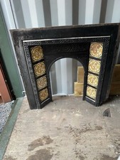 Victorian Tiled Fireplace 