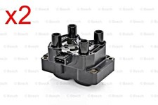 BOSCH Ignition Coil 2x Fits