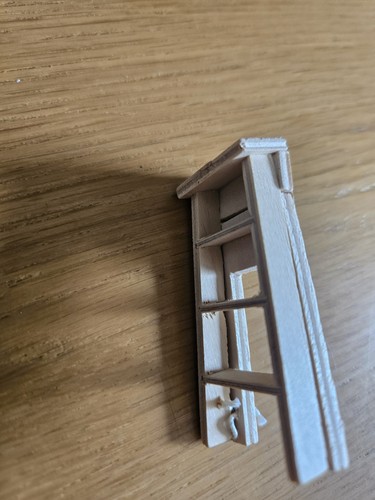 Vintage dolls house wooden - vintage,