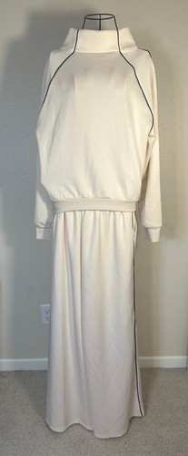 White turtleneck matching set - matching,
