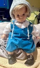 Vtg 80s BOY DOLL  ZAPF