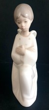 NAO LLADRO "PRAYING ANGEL" PORCELAIN FIGURINE IN EXCELLENT CONDITION