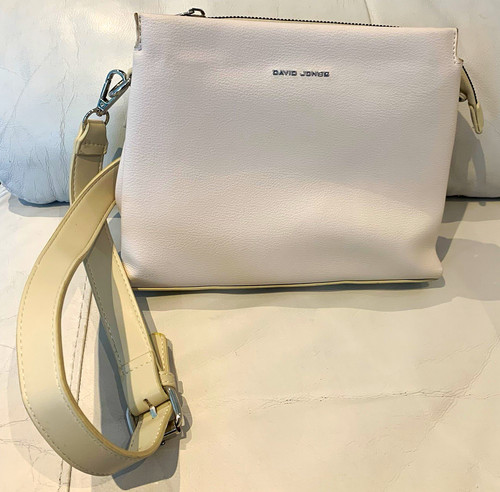David jones beige faux leather - beige,