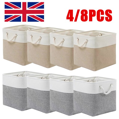 Cube storage boxes fabric - storage,