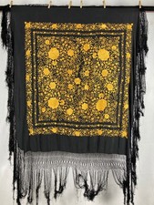 Vintage Silk Hand Embroidered