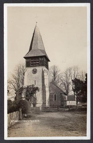 Postcard bentworth alton - nr,