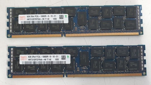 16gb 2x8gb 2rx4 - 2x8gb, pc3l-10600r