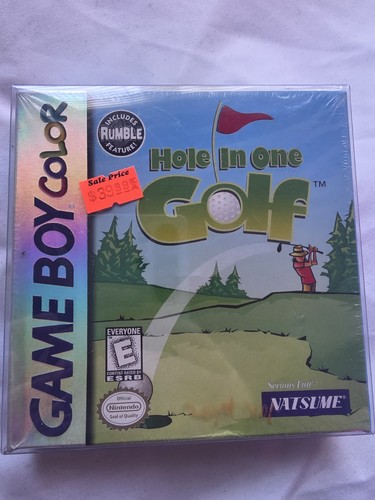 Gameboy color hole - color, golf