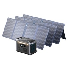 1229W ANKER 757 Portable Power Station (Solar Generator) + 3 x Anker 100w Panels