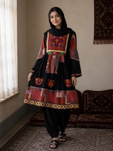 Afghani dress - afghani,