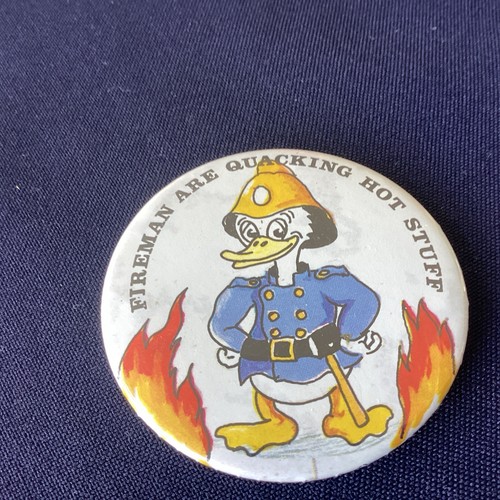 Fireman vintage badge - vintage,