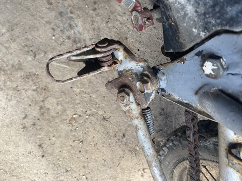 Honda mt5 front peg - honda, mt5/50