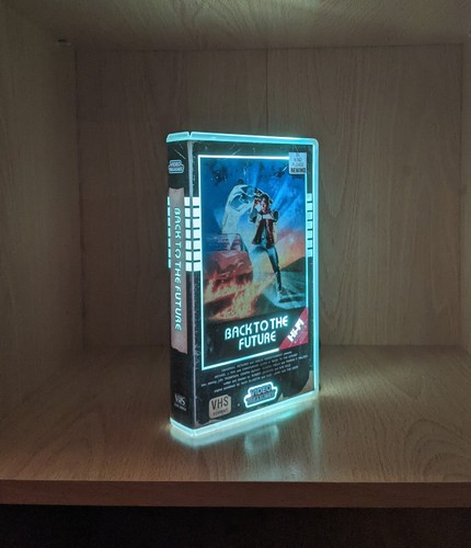 Back the future vhs case - back,