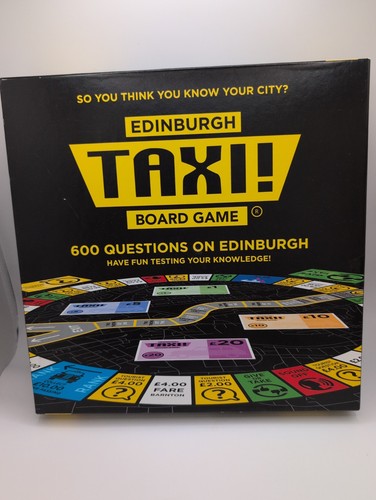 Edinburgh taxi board game 600 - board,
