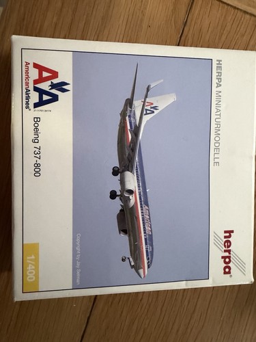 Herpa boeing 737 800 400 - boeing, aa