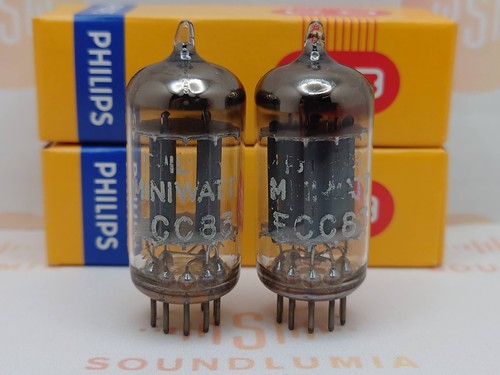 Philips ecc83 12ax7 - philips, long