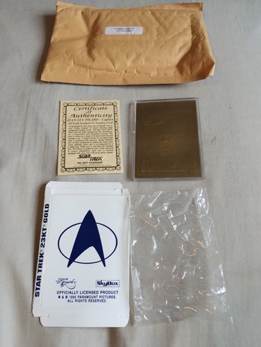 Vintage 1996 skybox star - star, trek