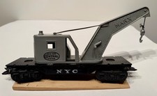 Marx NYC GRAY Plastic CRANE on