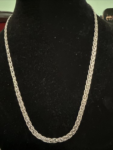 Men sterling silver - silver, thick