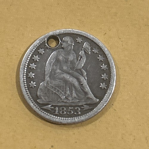 1853 arrows seated liberty - 1853,