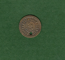 Tokens Southampton co-op Socy. Ltd Small Loaf  British Tokens (sm-loaf1a)