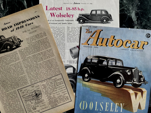 Wolseley 1946 original - wolseley,