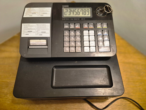 Casio electronic cash - se,