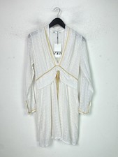 Zara White Broderie Lace Mini