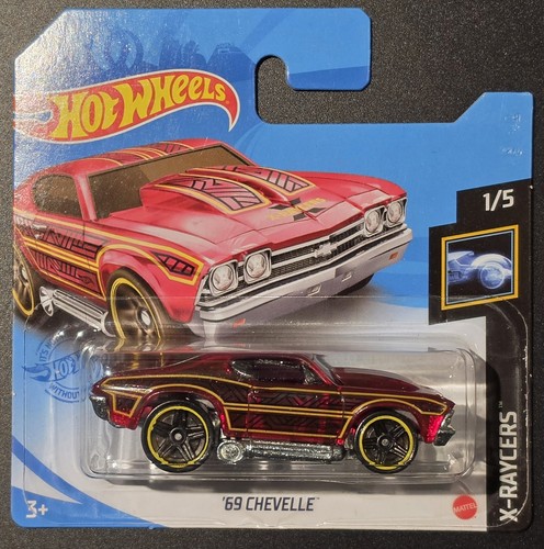 Hot wheels chevelle - chevelle,, red