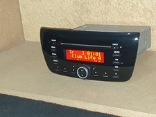 2010-2021 FIAT DOBLO VAN STEREO RADIO CD PLAYER (F263 EUR)  comes with the code