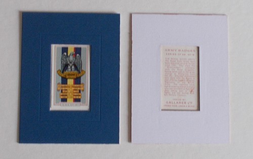 Cigarette card gallaher - by,