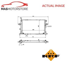 ENGINE COOLING RADIATOR NRF
