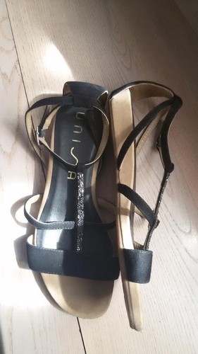 Women unisa heels black suede - black,