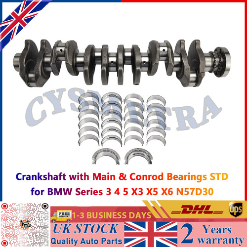 Crankshaft with main conrod - with,