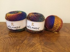 383g Knitco Melange Yarn cakes